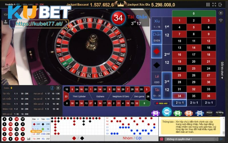 Kinh nghiệm chơi từ các cao thủ Roulette Kubet rất hiệu quả