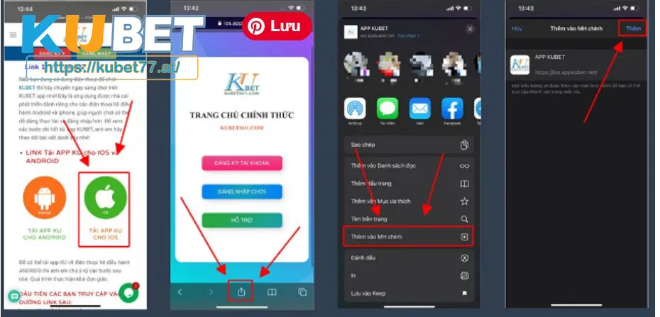 Hướng dẫn tải app Kubet77 nhanh chóng, đơn giản